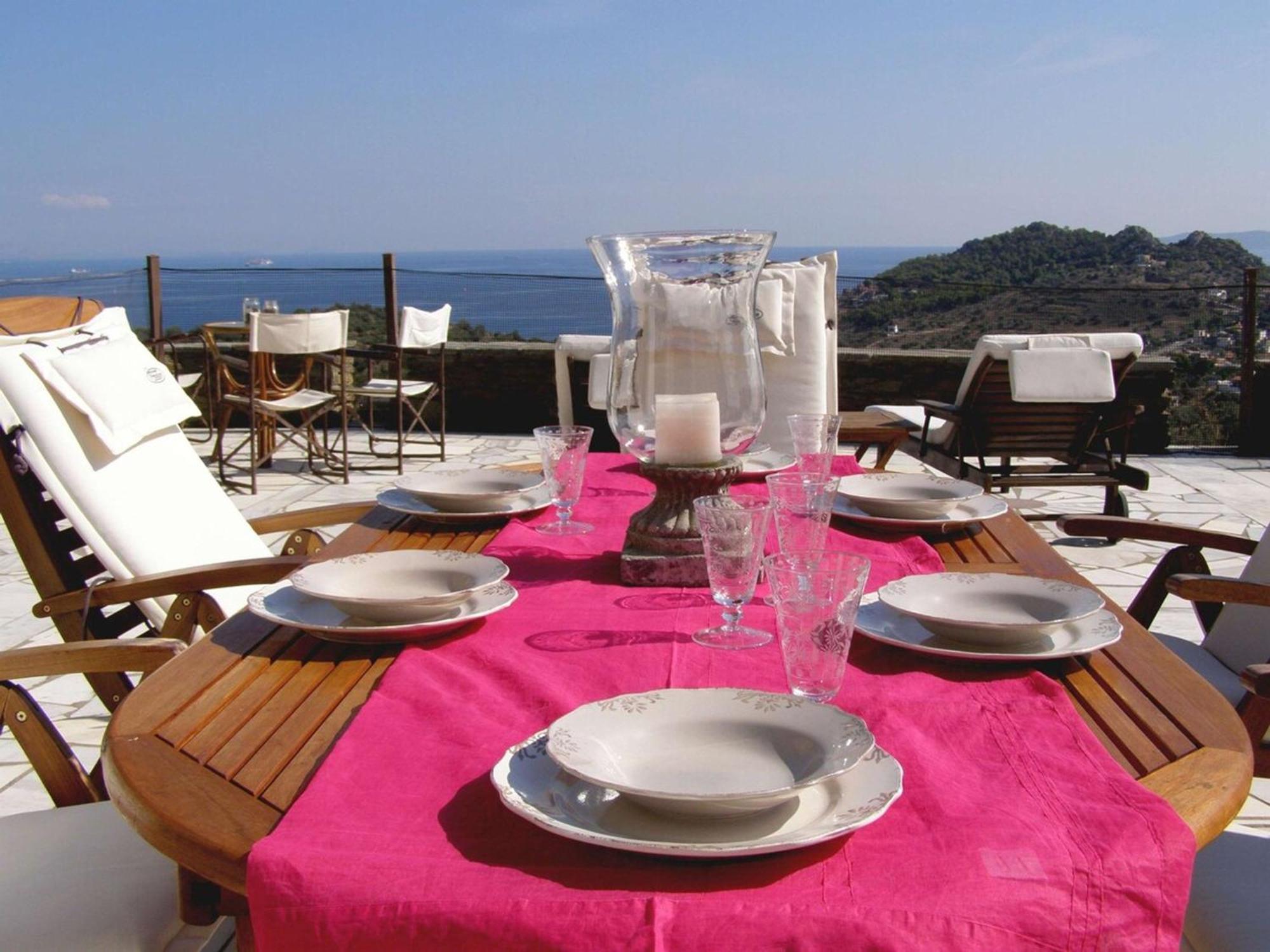 Saronic Citadel Seaside Villa Salamina Exterior photo